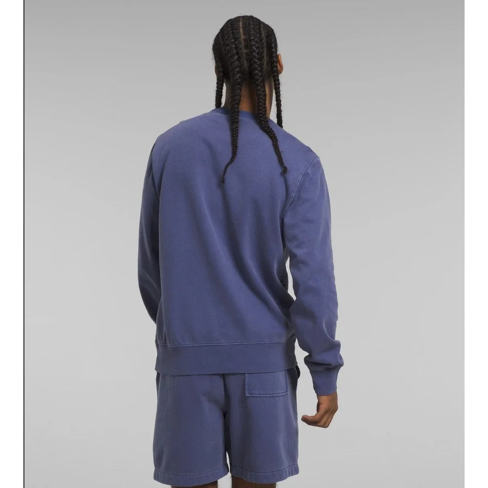 The North Face Dye Pullover‎ Crew Sweatshirt Men's XL Cave Blue NWT